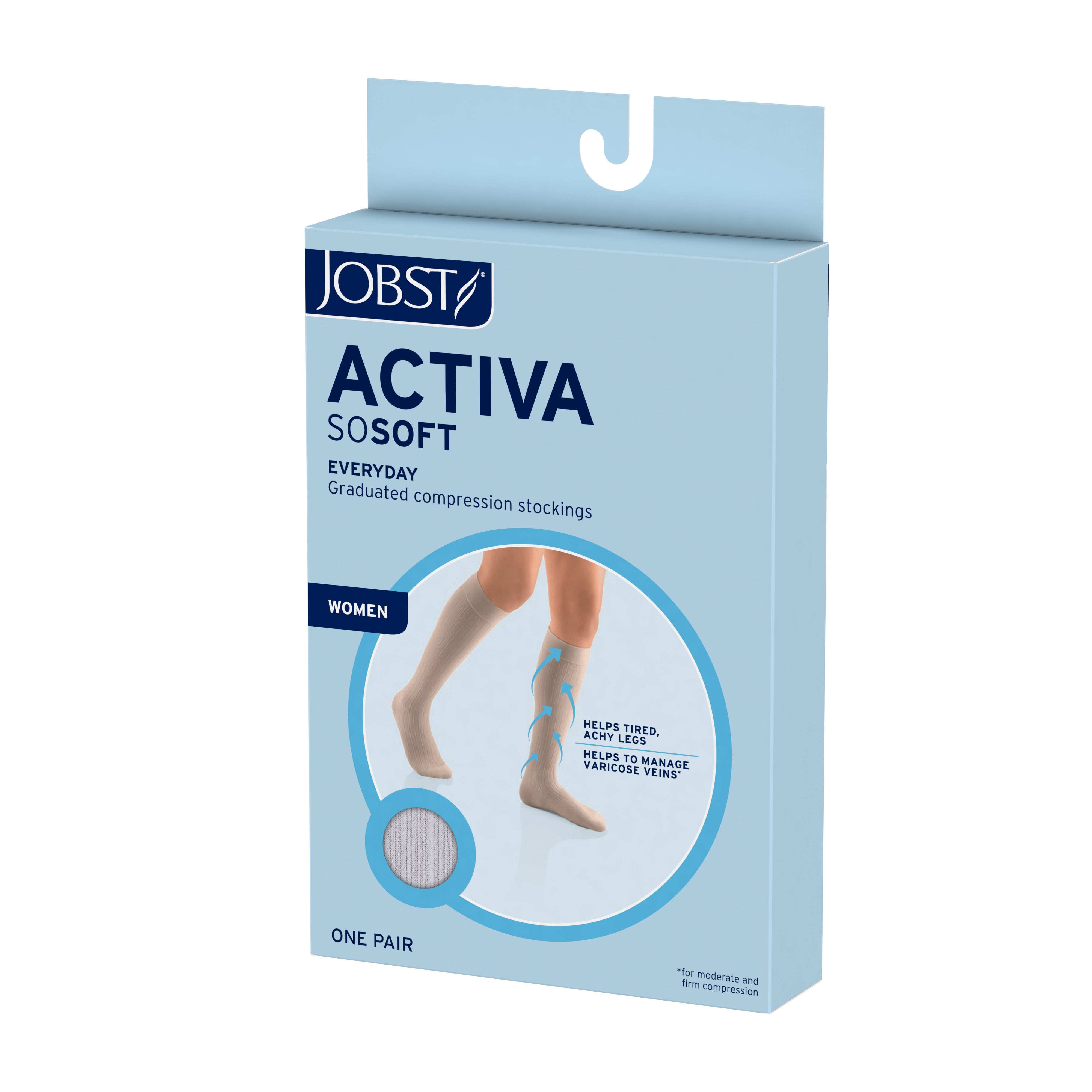 JOBST® ACTIVA soSoft Knee High 20-30 mmHg