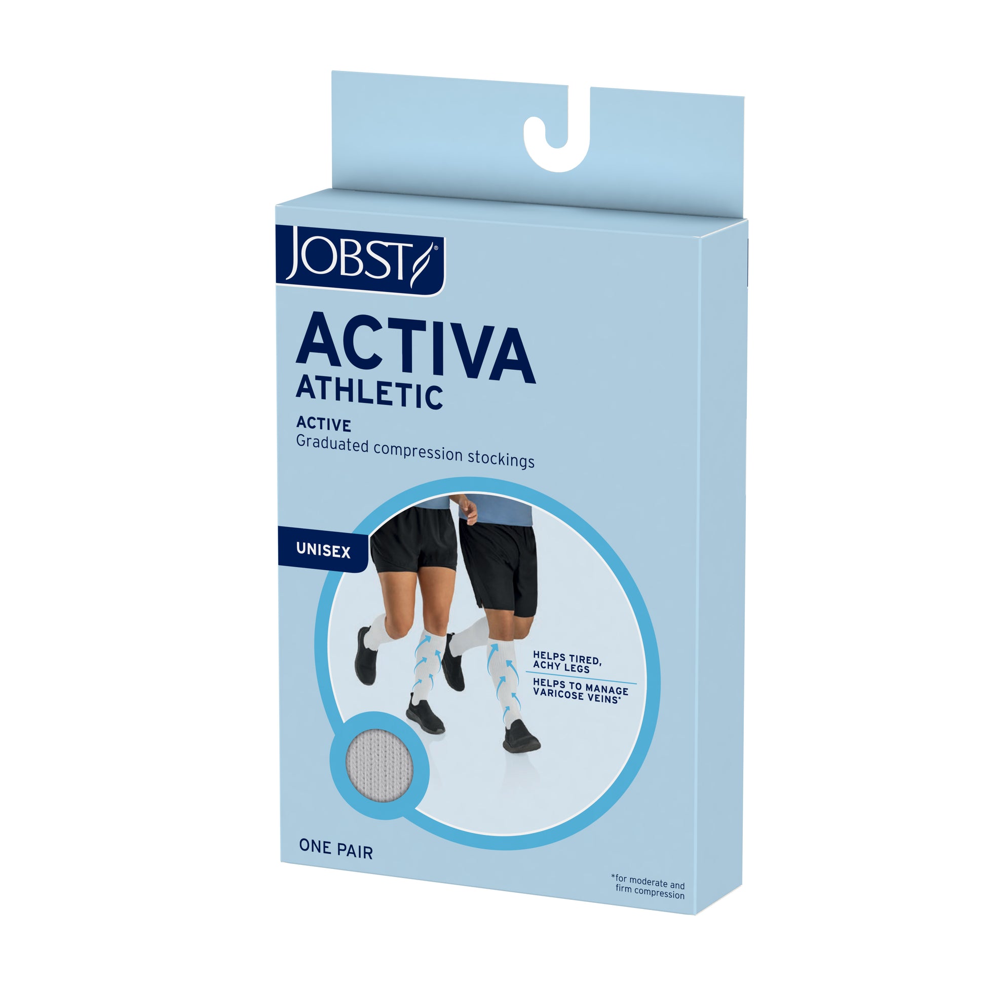 JOBST® ACTIVA Athletic Knee High 8-15 mmHg – Jobst Stockings