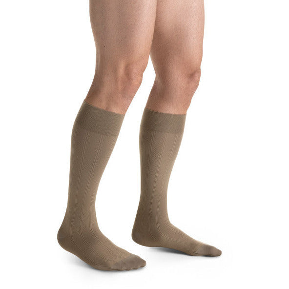 JOBST® forMen Casual 30-40 mmHg Knee High, Khaki