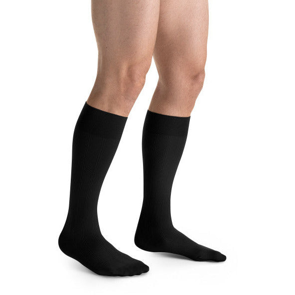 JOBST® forMen Casual 30-40 mmHg Knee High, Black