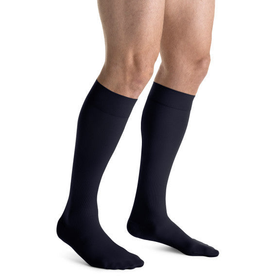 JOBST® forMen Casual 30-40 mmHg Knee High, Navy